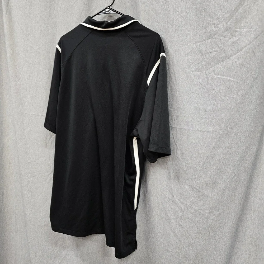 NNU Nike Dri-FIT Mens Polo Shirt Black NN Baseball Athletic Short Sleeve‎ XL